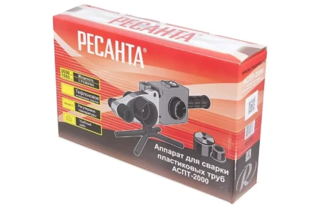 Аппарат для сварки ПВХ труб Ресанта АСПТ-2000 65/55 купить в Магнитогорске