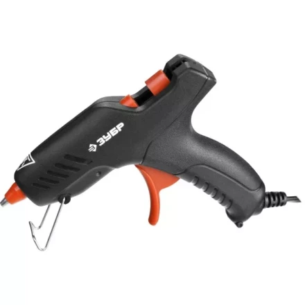 Пистолет ЗУБР &quot;МАСТЕР&quot; клеевой (термоклеящий), электрический, эргономичная рукоятка, рабочая температура 165град, d=8мм, 20Вт 06850-20-08_z02 купить в Магнитогорске