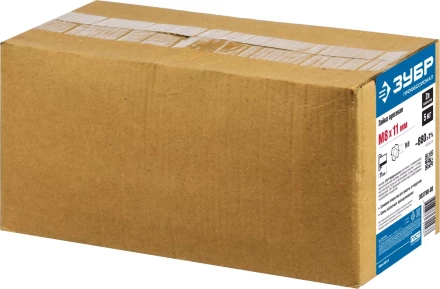 ЗУБР DIN 1624, M8 x 11 мм, цинк, 5 кг, врезная гайка (303780-08) купить в Магнитогорске