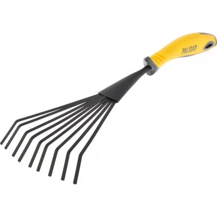 Грабли 9-зубые веерные двухкомпонентная рукоятка PALISAD LUXE 62006 купить в Магнитогорске