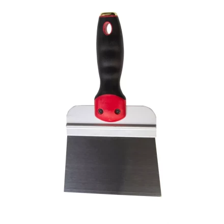 Шпатель фасадный из нержавеющей стали Matrix, 150 мм, двухкомпонентная ручка, широкое полотно, 85509 купить в Магнитогорске