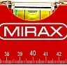 Уровень коробчатый MIRAX, 2 ампулы, крашеный, 800мм 34602-080_z02 купить в Магнитогорске