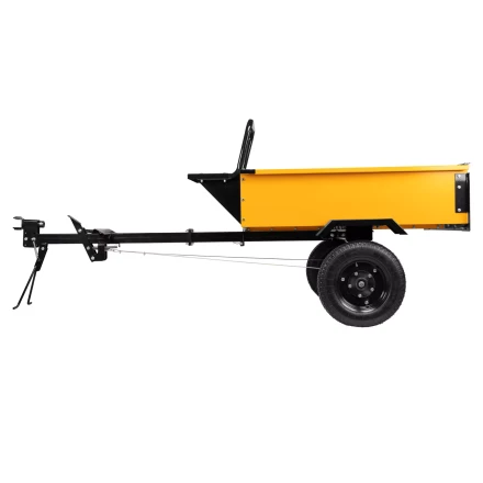 Прицеп для мотоблока Denzel TT-500, оцинк., груз. 500 кг, рег. сцепка, колеса 4.00-10, в упаковке купить в Магнитогорске