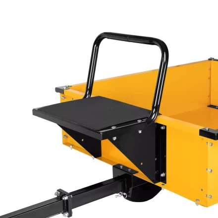 Прицеп для мотоблока Denzel TT-500, оцинк., груз. 500 кг, рег. сцепка, колеса 4.00-10, в упаковке купить в Магнитогорске