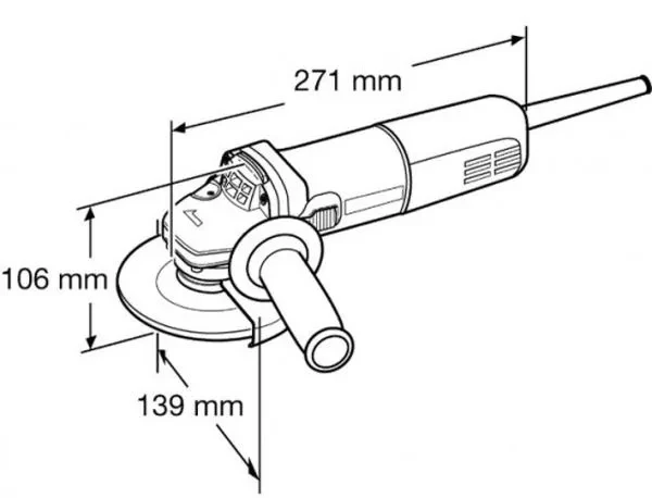 Углошлифовальная машина Makita 9558HNR УШМ Болгарка купить в Магнитогорске