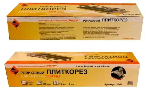 Плиткорез 500мм Энкор 3662 купить в Магнитогорске