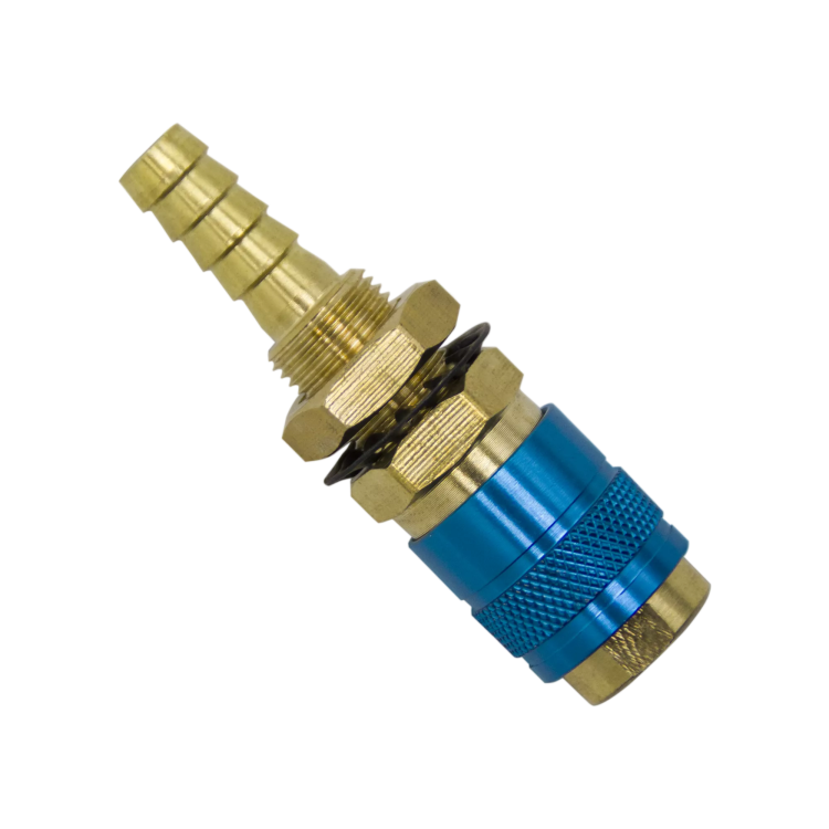 Быстросъемное соединение с резъбовой втулкой М NW5- штуцер 8 мм (Blue) FA3086 купить в Магнитогорске