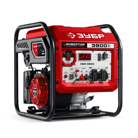 ЗУБР 3900 Вт, инверторный генератор (СБИ-3900) купить в Магнитогорске