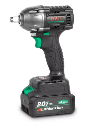 Бесщеточный аккумуляторный ударный гайковерт DWT ABWP-20 DN-4C2 BMC купить в Магнитогорске