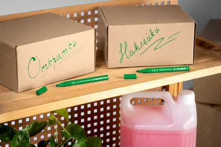 ЗУБР МК-80 зеленый, 0.8 мм маркер-краска (06324-4) купить в Магнитогорске