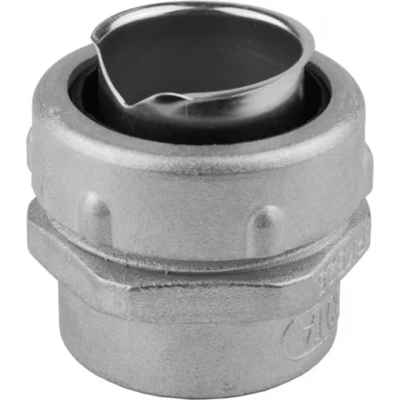 Резьбовой крепежный элемент СВЕТОЗАР металлич, с внутренней резьбой, для металлорукава диаметром 25мм, IP54 60201-25 купить в Магнитогорске