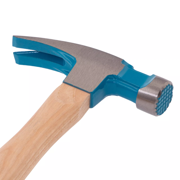 Молоток-гвоздодер GROSS 10413, 380 г, угол 75, магнит, обрезиненная рукоятка American Hickory купить в Магнитогорске