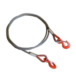 Буксир канатный TOR БТК 37,0 т 6,0 м опрессовка канат 27 мм (петля-петля) 1045386