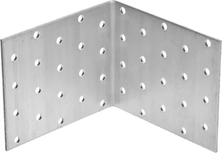 Крепежный угол ЗУБР &quot;МАСТЕР&quot; равносторонний, 80х100х100мм, 20шт 310205-080-100 купить в Магнитогорске