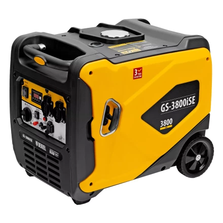 Генератор инверторный Denzel GS-3800iSE, 3,8 кВт, 230 В, закрытый корпус,электростартер купить в Магнитогорске