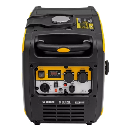 Генератор инверторный Denzel GS-3800iSE, 3,8 кВт, 230 В, закрытый корпус,электростартер купить в Магнитогорске
