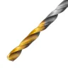 Сверло спиральное по металлу Denzel 3,5 х 112 мм, Р6М5, Golden Tip, удлиненное, 2шт. 718248 купить в Магнитогорске