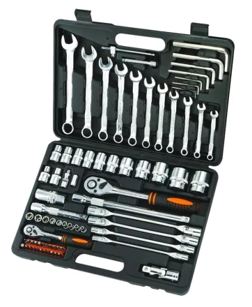 Набор инструментов Кратон TS-06 1/2 и 1/4  76 пр 2 28 09 006 купить в Магнитогорске