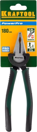 Плоскогубцы KRAFTOOL &quot;AUTOKRAFT&quot; комбинированные, CrMo-сталь, покрытие оксидированное с полировкой, 180 мм 22001-1-18 купить в Магнитогорске