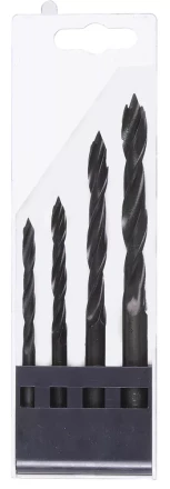 Набор ТИЗ Свёрла по дереву, 5, 6, 8, 10мм, 4 шт. 29425-H4 купить в Магнитогорске