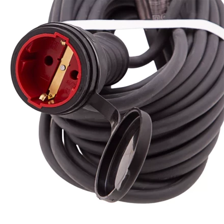 Удлинитель силовой 10 м, 16 А, тип УХз16, КГ 3 x 2.5 мм, 1 розетка, Россия Сибртех 95895 купить в Магнитогорске