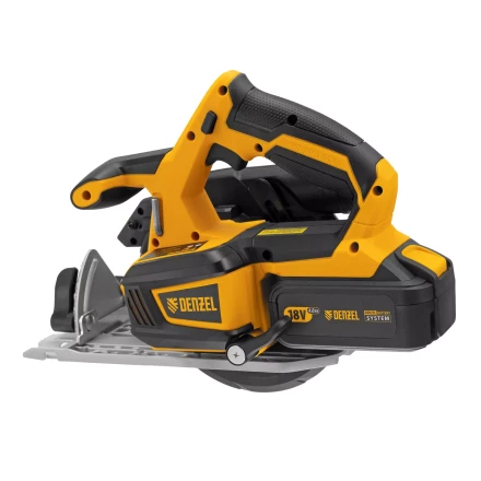 Пила циркулярная аккумуляторная бесщет. CCS-165, 18В Li-Ion Denzel 27401 купить в Магнитогорске