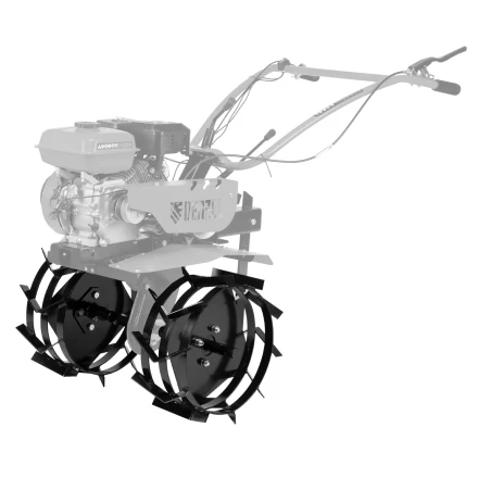 Грунтозацепы Denzel 425/200 мм, посадка круг 30 мм, комплект 2 шт 59916 купить в Магнитогорске