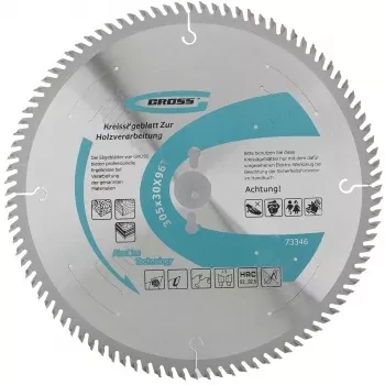 Пильный диск по дереву 305 x 30 x 96Т GROSS 73346 купить в Магнитогорске