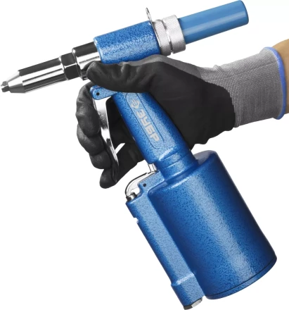 Заклепочник пневматический корпус из алюминия для заклепок из нержавеющей стали 24-32-4-48мм 31285 серия Без серии купить в Магнитогорске