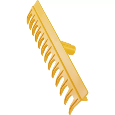 Грабли 13-зубые полипропиленовые с ребрами жесткости с металлическим черенком усиленные PALISAD LUXE 61739 купить в Магнитогорске