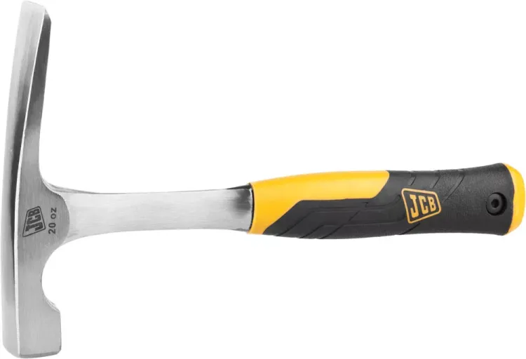 Молоток каменщика JCB цельнокованый, двухкомпонентная виброгасящая рукоятка, 550г JHM005 купить в Магнитогорске