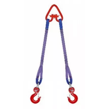 Строп текстильный двухветвевой 2СТ 2.5 т L=7 м SF6 50 мм Звено РТ-3 купить в Магнитогорске