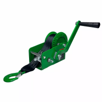 Лебедка ручная барабанная HITCH HW 1100 1100 кг лента 10 м (SZ073169)