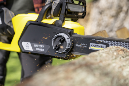Аккумуляторная цепная пила KARCHER CNS 36-35 купить в Магнитогорске