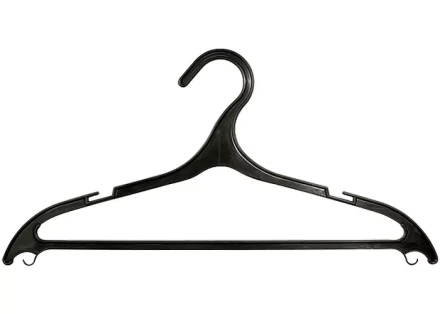 Вешалка пластиковая для легкой одежды размер 46-48 410 мм 5 шт в комплекте ТМ Elfe 92900 купить в Магнитогорске