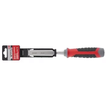 Долото-стамеска 18 мм 60 CrV трехкомпонентная обрезиненная рукоятка MATRIX 24753 купить в Магнитогорске