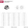 Гайка DIN 6923 с фланцем, M10, 4 шт, кл. пр. 8, оцинкованная, ЗУБР 303636-10 купить в Магнитогорске