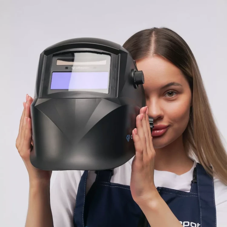 Маска сварщика Хамелеон Оберон PROFI (BLACK) 21091319 купить в Магнитогорске