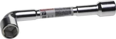 Ключ торцовый ЗУБР &quot;МАСТЕР&quot; двухсторонний L-образный, проходной, 19мм 27185-19 купить в Магнитогорске