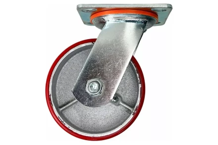 Аппаратное неповоротное колесо большегрузное HITCH 118*50 полиуретан FCp54 (SZ085011) купить в Магнитогорске