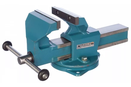 Тиски слесарные 140 мм поворотные (Глазов)  Россия 18667 купить в Магнитогорске