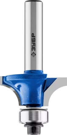 ЗУБР 28.6 x 12.7 мм, радиус 8 мм, фреза кромочная калевочная №1, Профессионал (28701-28.6) купить в Магнитогорске