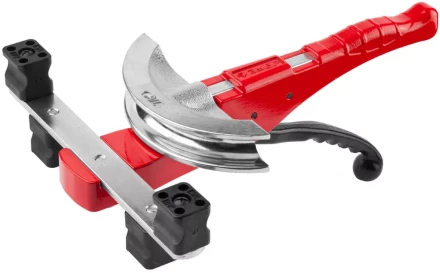 Трубогиб ЗУБР &quot;ЭКСПЕРТ&quot; рычажный для высокоточной гибки труб из цв Me под углом до 90град, в боксе, 10,12,15,18,20,22мм 23522-H7 купить в Магнитогорске