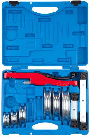 Трубогиб ЗУБР &quot;ЭКСПЕРТ&quot; рычажный для высокоточной гибки труб из цв Me под углом до 90град, в боксе, 10,12,15,18,20,22мм 23522-H7 купить в Магнитогорске