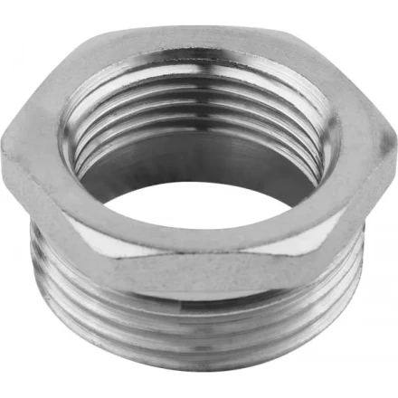 Футорка ЗУБР &quot;ЭКСПЕРТ&quot;, никелированная латунь, 1&quot; х 3/4&quot; 51281-1-3/4 купить в Магнитогорске