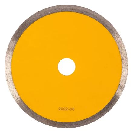 Диск алмазный сплошной, супертонкий, 180 х 25,4 мм, горячее прессование, мокрое резание// Denzel 73158 купить в Магнитогорске