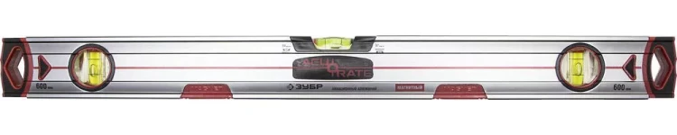 Уровень ЗУБР "ACURATE 5" коробчатый усиленный, особопрочный профиль из авиационного алюминия, 60см 34595-060 купить в Магнитогорске