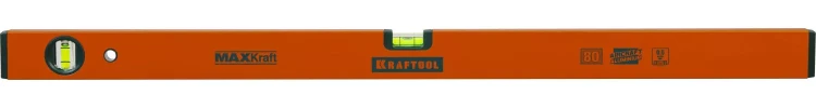 Уровень KRAFTOOL коробчатый усиленный, точность (0,5мм/м), 2 ампулы, 80 см 34577-080 купить в Магнитогорске