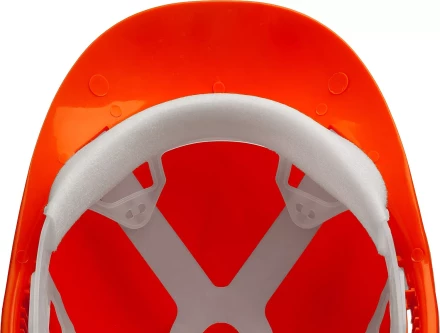 Каска защитная ЗУБР &quot;МАСТЕР&quot;, оранжевая 11090_z01 купить в Магнитогорске