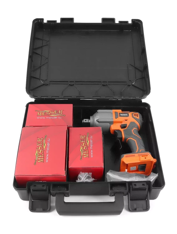 Аккумуляторный ударный гайковерт MESSER DCW9 750Нм М20 6Ач купить в Магнитогорске